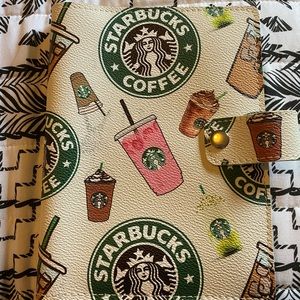 Adorable Starbucks B6 planner cover.